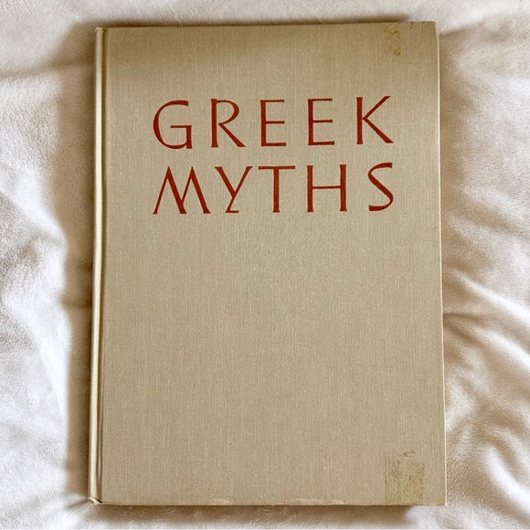 Vintage 1962 Greek Myths Large Hardback Book - D'Aulaires' Book of Greek Myths - Picture 1 of 15